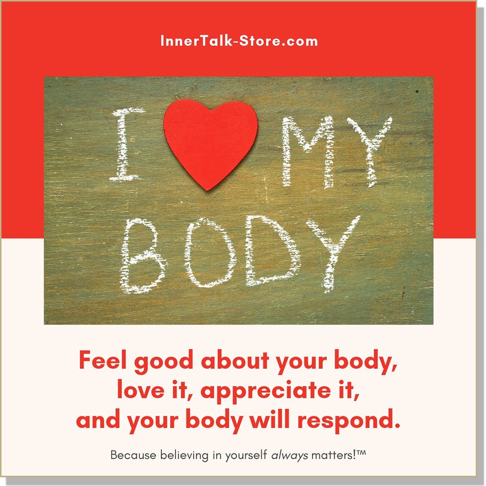 I Love My Body - InnerTalk subliminal self-improvement affirmations CD / MP3 - Patented! Proven! Guaranteed! - The Best