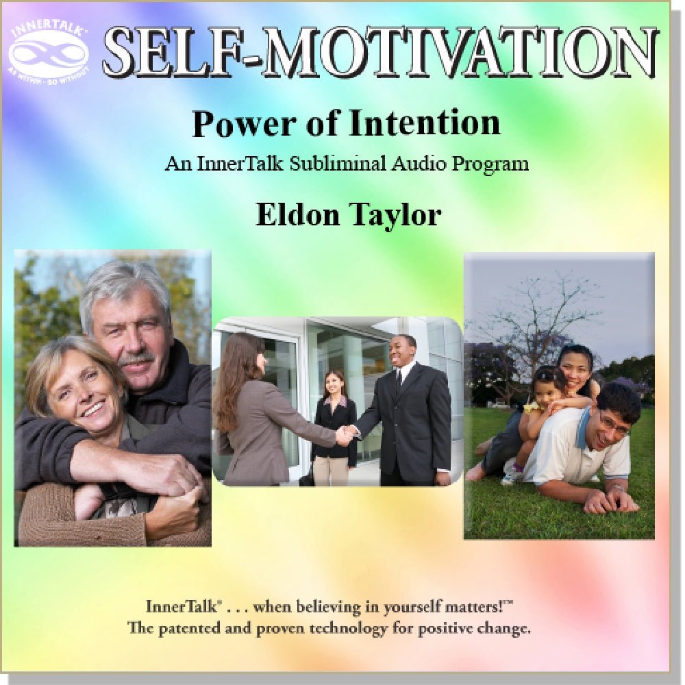 Power of Intention - An InnerTalk subliminal personal empowerment / self help CD and MP3. The best and most effective way to use positive affirmations for self growth!