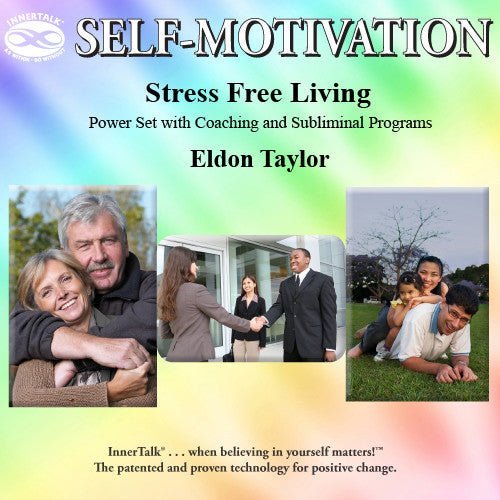 Stress Free Living (Echo-Tech + InnerTalk subliminal self help affirmations CDs and MP3s)
