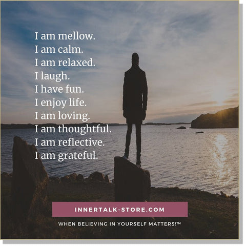 I Am Mellow - an InnerTalk subliminal self motivation / self help / personal empowerment CD / MP3. Positive affirmations for positive change!