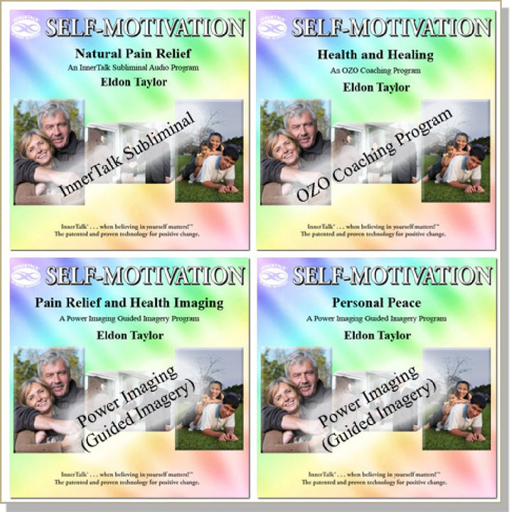 Pain Management and Relief ~ Collection: InnerTalk Subliminal Affirmations, hypnosis, tones and frequencies, self help CDs and MP3s