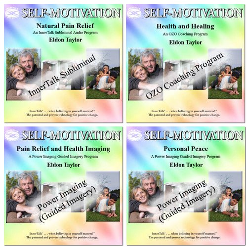 Pain Management and Relief ~ Collection: InnerTalk Subliminal Affirmations, hypnosis, tones and frequencies, self help CDs and MP3s