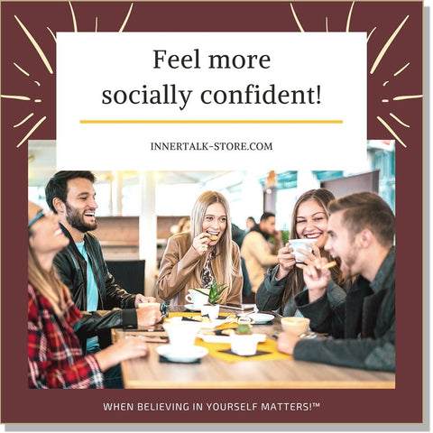 Relieving Social Anxiety: Being Comfortable in Social Settings - an InnerTalk subliminal self-help affirmations CD/MP3 - the patented and proven technology