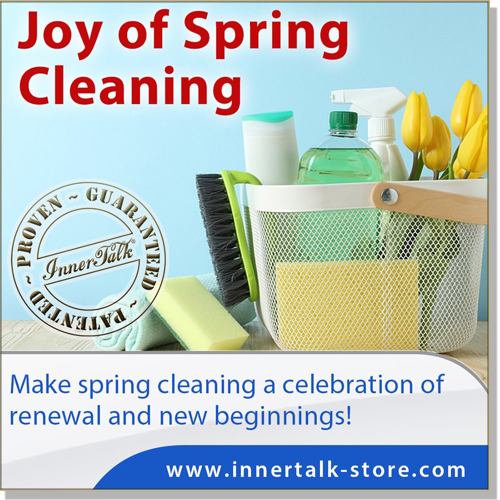 The Joy of Spring Cleaing ~ Set: InnerTalk Subliminal Affirmations, self help CDs and MP3s