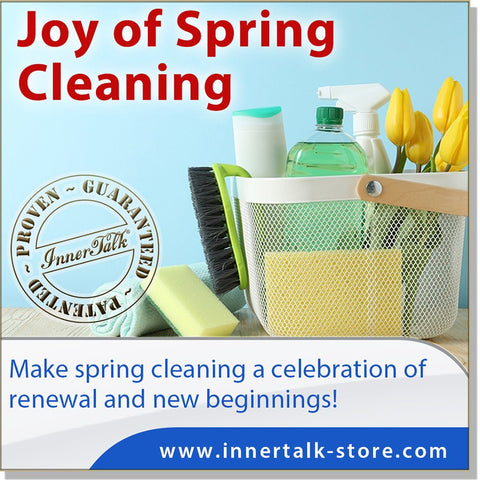 The Joy of Spring Cleaing ~ Set: InnerTalk Subliminal Affirmations, self help CDs and MP3s